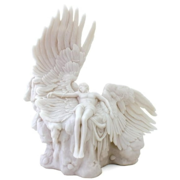 Top Collection Greek Hero Icarus Statue - Icarus, Who Flew Too Close to The Sun Sculpture in Cold-Cast Marble - 11.5-Inch Greek Mythology Figurine