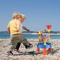thumbnail image 2 of Jouet de Table Entonnoir de Plage Jouet de Plage Entonnoir Roue à Eau Kit de Jeu de Sable, 2 of 9