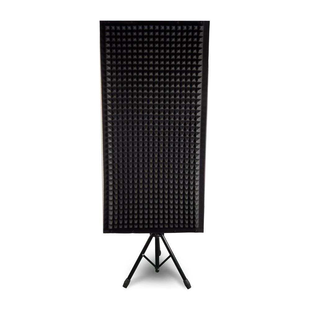 PylePro Sound Absorbing Acoustic Insulation Studio Foam Wall Panel w/ Stand