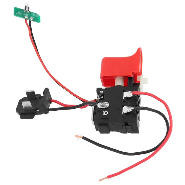 Drill Trigger Switch, Drill Switch, Easy Installation Practical Plastic + Aluminum For Power Tool Electric Drills