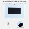 thumbnail image 4 of Housse de Protection pour Rangement de Dossiers A4 en Caoutchouc Rigide, Sac de Dossiers Souple Magnétique pour Affichage, 4 of 7