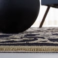 thumbnail image 4 of Safavieh Chelsea Flanagan Bordered Wool Area Rug, Black, 7'6" x 9'6" Oval, 4 of 11