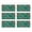 Style 694, variant on Yeetfub 6 Sheet Peel and Stick Backsplash Subway Tile for Kitchen 6"x12" Waterproof Backsplash Tile Peel and Stick Wall Tiles for Bathroom Kitchen Camper Shower Furniture Green