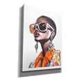 thumbnail image 2 of Epic Graffiti 'Chic In Orange' by Svetlana Aleynikova Canvas Wall Art, 40" x 54", 2 of 8