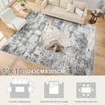 thumbnail image 2 of Living Room Area Rugs - x Abstract Large Soft Indoor Washable Rug Neutral Modern Low Pile Carpet for Bedroom Dining Room Farmhouse Home Office -, 2 of 9