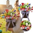 thumbnail image 1 of Couronne Suspendue Décorative de Pâques pour Porte d'Entrée, Mur, Fenêtre, Ornement Festif, 1 of 6