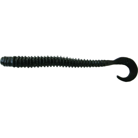 Zoom 017038-SP Dead Ringer Finesse Worm 4 Inch Fishing Lure 20 Per Package Black