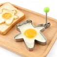 thumbnail image 4 of Stainless Steel Little Bear Egg Shaper – Fried Egg, Pancake, Omelette Mold with Handle, Easy Release Cooking Tool for Quick Breakfast, 4 of 4