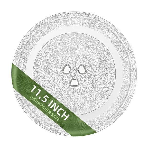 Vruelia 11.5" Microwave Turntable Compatible with Samsung DE63-00624A, 11 1/2 inch Replacement Microwave Glass Plate for GE WB49X10097