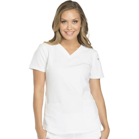 

Dickies Dynamix Scrubs Top for Women V-Neck DK730