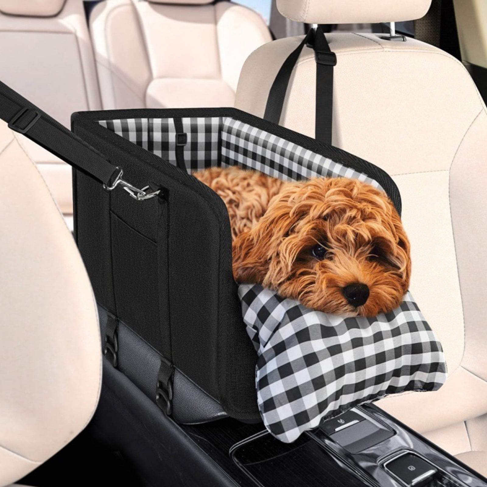 Multi Functional Pet Car Seat Featuring Slip Proof Design And Spacious Interior For Comfort