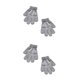 thumbnail image 3 of Guantes para niños Qarigey Calentador de manos Gris claro, 3 of 6