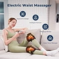 thumbnail image 2 of Heated Knee Massager, 3 in 1 Knee Massager with Heat and Vibration, Heating Pad for Knee, Knee Heating Pad, Heated Knee Brace（2 pcs） Black Gray-2, 2 of 5