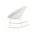 thumbnail image 6 of Kaia Modern Outdoor Patio Rocking Chairs, Minimalist Design, White, Set of 2, 6 of 7