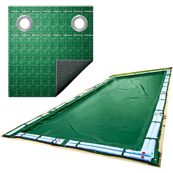 Swimline Hydrotools Supreme Guard Inground Winter Pool Cover, 30 ft x 50 ft Rectangle