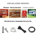 thumbnail image 5 of Speed Limit 2 Mph Road and Street Sign 12" X 8" Warning Traffic Road Street Metal Sign New Tin Sign for Indoor/Outdoor Use, 5 of 6