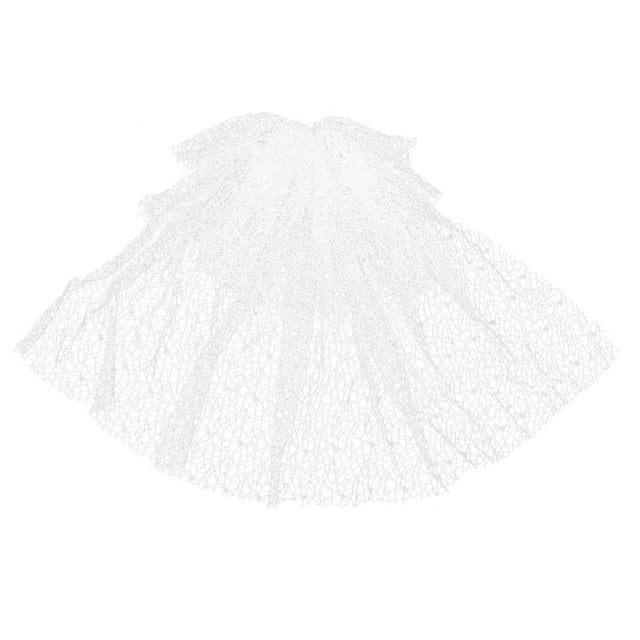 Nestingho De Novia Cortos De Tul Con Vintage Y Capas Para Accesorios Nupciales Elegantes