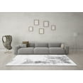 thumbnail image 3 of Ahgly Company Indoor Square Abstract Gray Modern Area Rugs, 5' Square, 3 of 4