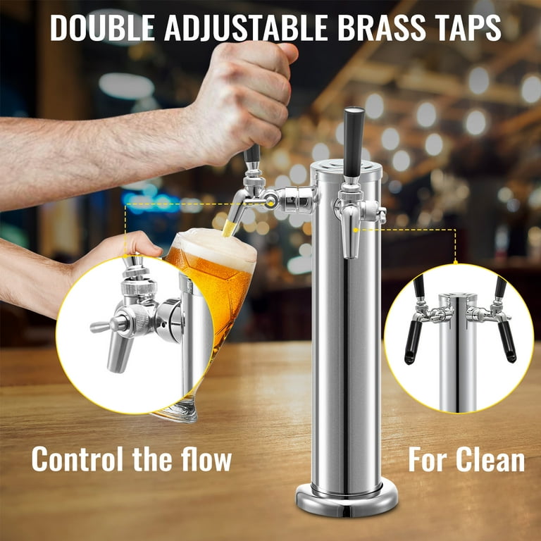 Easy water dispenser hack. Brass Taps. - The Art of Doing Stuff