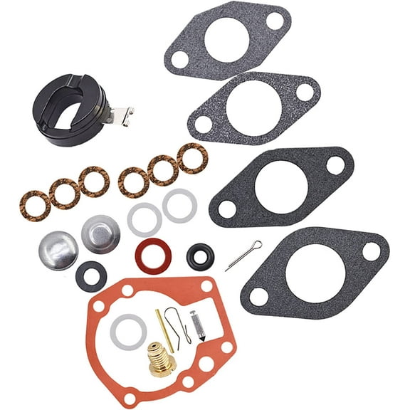 Repair Carburetor Rebuild Kit & Float Replacement for Johnson Evinrude 1.5 2 3 4 5 5.5 6 HP 18-7043 439071