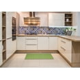 thumbnail image 5 of Ahgly Company Indoor Square Contemporary Green Abstract Area Rugs, 7' Square, 5 of 6