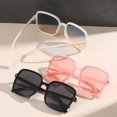 thumbnail image 4 of Gafas De Sol clásicas para hombre y mujer, lentes con espejo UV400, 3 pares, 4 of 5