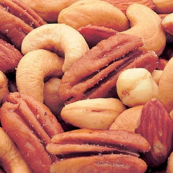 Azar Oil Roasted Salted No Peanut Deluxe Nut Mix, 2 Pound -- 3 per case.
