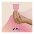 thumbnail image 2 of Copa menstrual Saba v-cup reusable chica flujo moderado 1 pza, 2 of 4