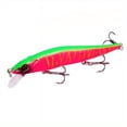 thumbnail image 6 of BIQIANWO 1pc Realistic Minnow Fishing Lure - 4.52" Sinking Hard Bait, 14g, ABS Material, Multi-Color with Treble Hooks & Clear Blade - Perfect for Pike, Carp, Tuna, Salmon & More, Fishing Bait, 6 of 9