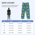 thumbnail image 4 of Bixox Men's Rubber Duck Patterned Pajama Pants with Pockets Lounge Clothes for Home, 4 of 5