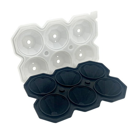 

Meizhencang Ice Tray BPA Free Easy to Clean Silica Gel Funnel-shaped Water Injection Ice Ball Maker for Whiskey Wine