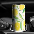 thumbnail image 3 of 20 oz Double Insulated Coffee Tumbler with LeakProof Lid Lemon Cafe Tumblers for Coffee Beverages Tea, 3 of 7