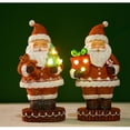thumbnail image 4 of Cateissary Estatua en miniatura de Papá Noel, manualidades Retro, juguete para el hogar de Papá Noel, figuritas ligeras resistentes al desgaste, Tipo 1, 4 of 6