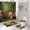 Cute Mushroom, variant on 4PCS Fantasy Wonderland Shower Curtain Sets with Rugs, Green Enchanted Forest Waterfall Stream Carp Lotus Leaves Jungle Plant Botanical Nature Scenery Magic Fairy Tale Mushroom Bathroom Decor