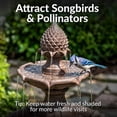thumbnail image 5 of Sunnydaze Curved Plinth Traditional Polyresin Outdoor Water Fountain, 5 of 12