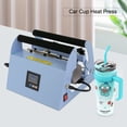 thumbnail image 5 of Fichiouy Tumbler Mug Heat Press Machine 40 OZ Sublimation Straight Skinny Tumbler Mug Heat Transfer 500W, 5 of 12