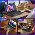 thumbnail image 6 of DUNHOO 15.6" Windows 11 Laptop, Intel N100, 16GB RAM, 512GB SSD, Fingerprint Unlock, Silver, 6 of 7