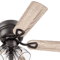 thumbnail image 5 of Prominence Home Renton 42" Bronze Flushmount Ceiling Fan with Light, 5 Blades, Pull Chains & Reverse Airflow, 5 of 6