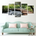 thumbnail image 3 of 5pcs/set Hd Printed Landscape Canvas Wall Art Painting, Home Decor, No Frame, 3 of 4
