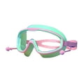 thumbnail image 6 of Pebbuoy Swim Goggles with Earplug for 3-15 Years Old Kids,Waterproof Anti-Fog UV Protection Clear Lens Silicone Goggles Snorkeling Equipment, 6 of 6