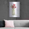 thumbnail image 6 of Luxe Metal Art 'Red Blossoms - Prayer' by Annie LaPoint, Metal Wall Art, 24"x36", 6 of 8