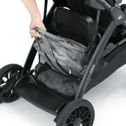 Chicco Corso Flex Convertible Single-to-Double Stroller - Legend (Black), New