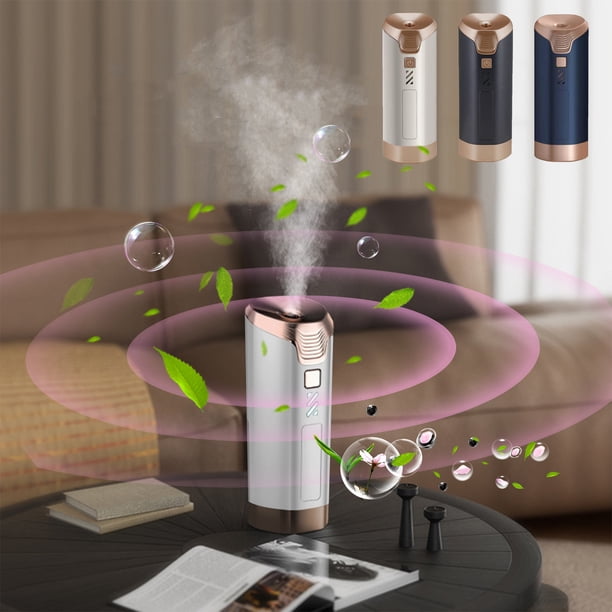 Difusor ultrasónico de aceite | Humidificador aromaterapia de niebla fría para casa y oficina | Alimentado por USB | Tanque de agua de 45ml | Material ABS | Ambientador portátil y silencioso | 3