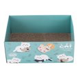 thumbnail image 1 of Cat Scratch Board Creative Corrugated Paper Cat House Cat Scratcher Cat Toy, 1 of 4