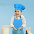 thumbnail image 2 of Giaone Kids Baker Uniform Costume Accessories Cooking Baking Painting Chef Hat Apron, 2 of 20