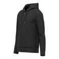 thumbnail image 3 of Sudadera George Talla G Lisa con Cierre en Medio y Capucha Negro, 3 of 4