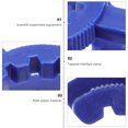 thumbnail image 3 of unbranded 10Ud Pinzas Plásticas Keck Azul Oscuro Para Fijar Uniones En Equipos De Laboratorio, 3 of 8