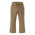 thumbnail image 4 of TZEWGL Comfortable High Waisted Wide Leg Pants For Kids Elastic Trousers Comfy Straight Leg Long Pants With Pockets For Children size 4-5T, 4 of 5