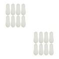 thumbnail image 3 of Transemion 8x Stylish And Breathable Sock Style Cushions For Relieving Foot Fatigue white 2Set, 3 of 6