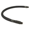 Viair 92797 24 in. by 0.37 in. S.S. Leader Hose with Black Sleeve with Check valve